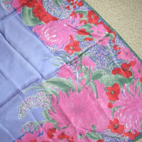 Vintage Vana Silk Square Scarf - Picture 6 of 6